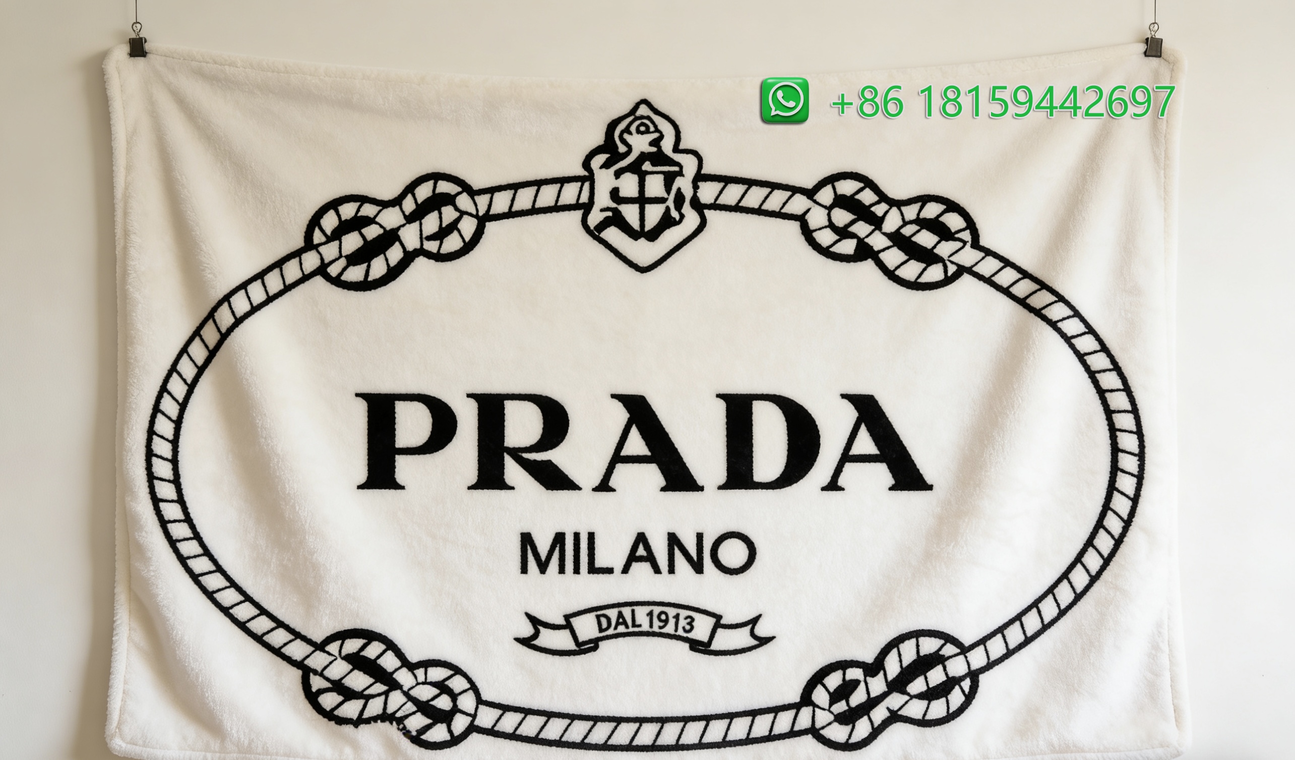 Prada Throw Blankets